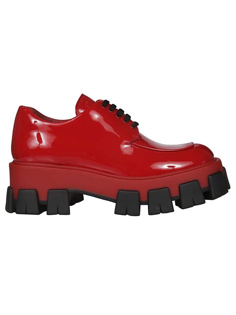 prada lace up platforms|prada platform shoes women.